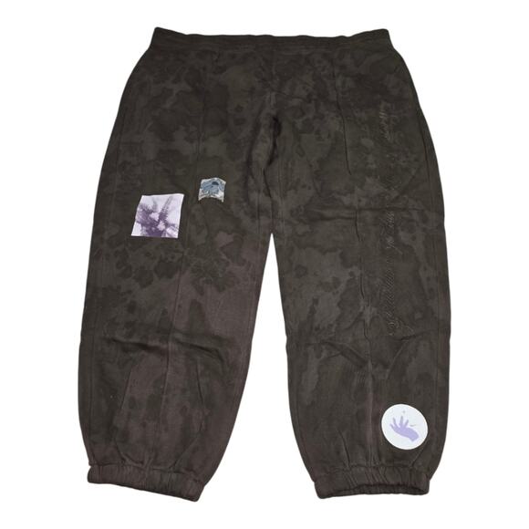 Nike Sportswear Sweatpants Art To Wear Patches Embroidered Acid Dye Plus Size 3X - Picture 3 of 14